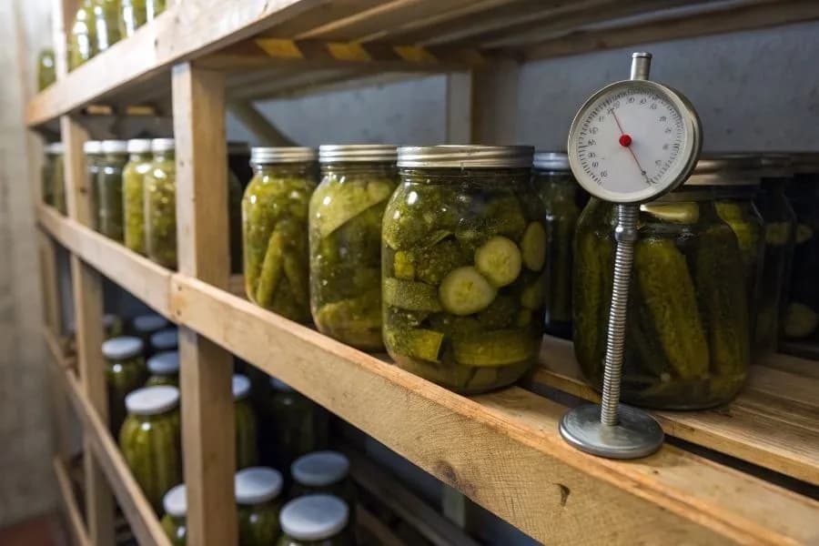 Jak przechować ogórki kiszone bez wody i uniknąć zepsucia?